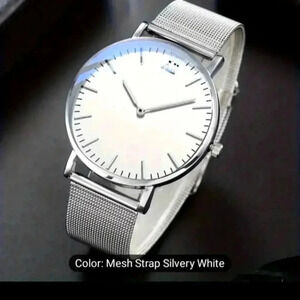 Stainless steel business Quartz Watch..hypoallergenic..NWT